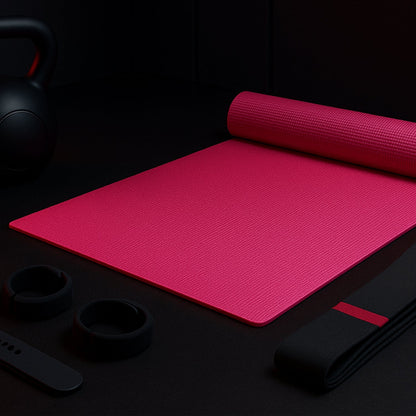Yoga Mat Eco-Friendly for Fitness & Gym – Non-Slip Exercise Mat (180x60cm)