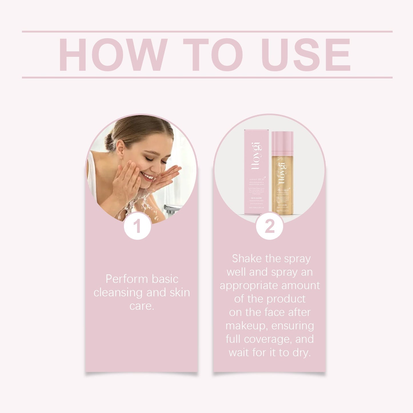 Hoygi Moisturizing Makeup Setting Spray — Oil Control, Long-Lasting Matte Finish & Anti-Rub Protection Mist