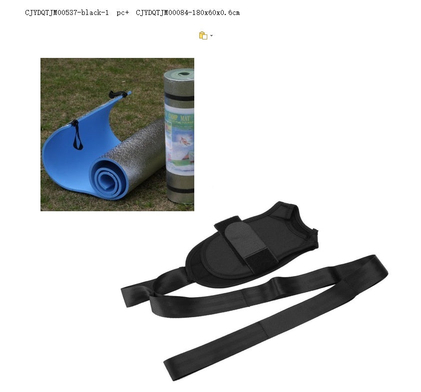 Yoga Stretching Belt — Foot Drop & Ankle Rehabilitation Strap for Flexibility & Recovery
