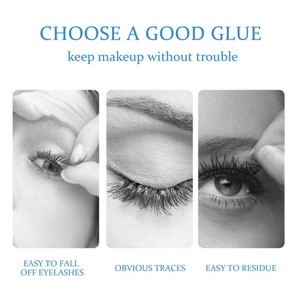 EELHOE Self-Adhesive False Eyelash Glue — Lightweight, Gentle & Non-Irritating Lash Adhesive