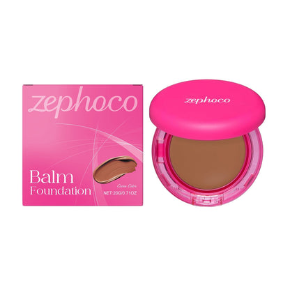 zephoco Lightweight Moisturizing Foundation — Concealing, Oil Control & Hydrating for Oily & Dry Skin