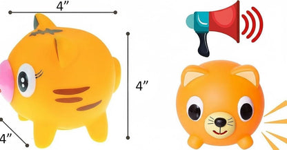 Squeeze Play and Sound Stress Ball Relievers Ball Tongue Out (1 Ball Assorted)