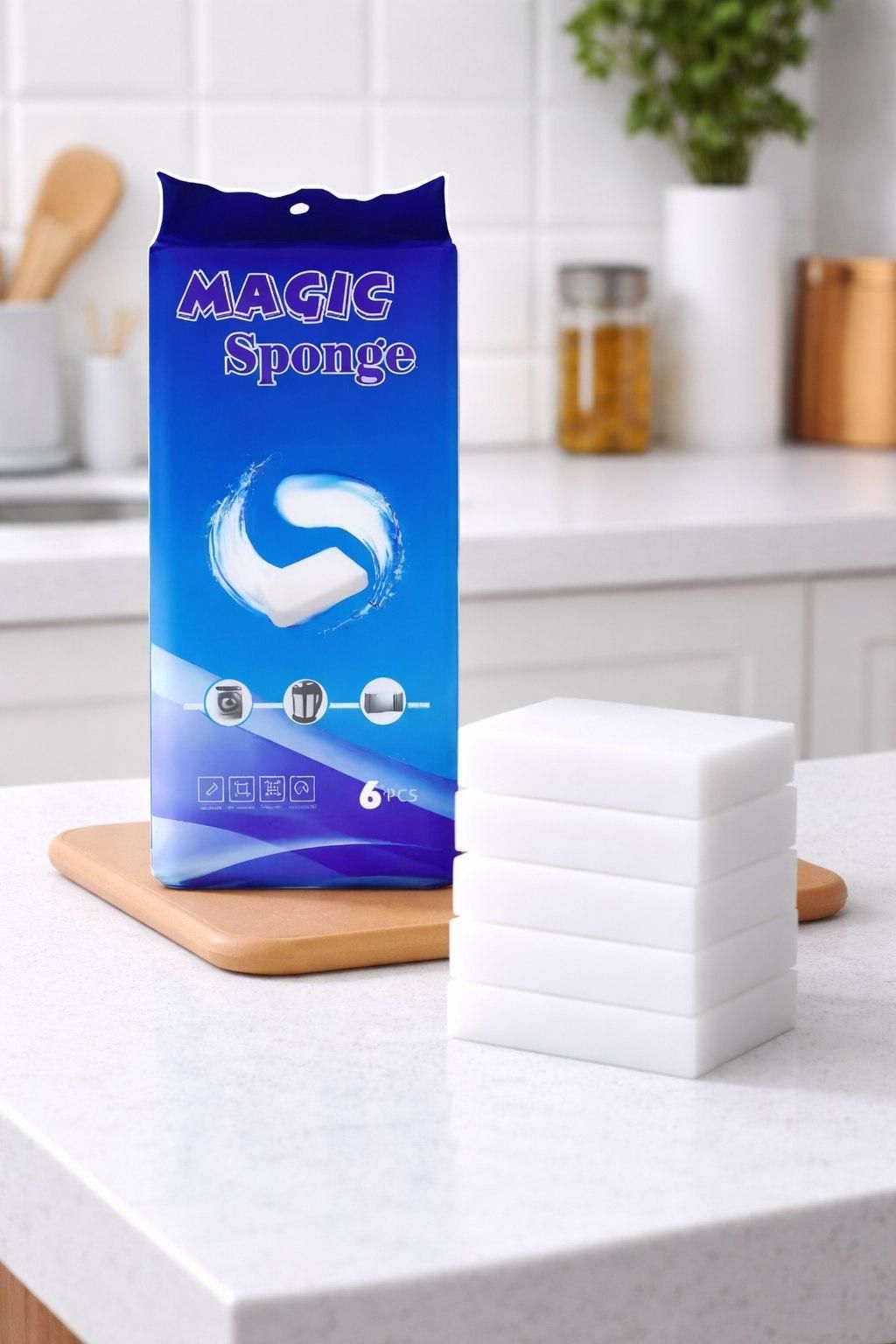 Magic Eraser Cleaning Sponge (Pack of 1 - 6 in each Box)