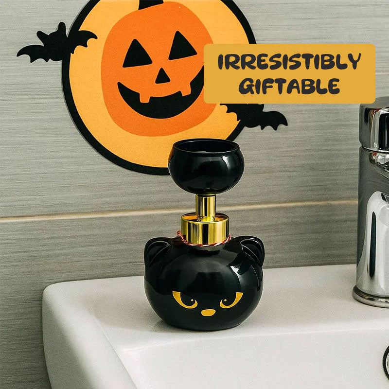Cute Cat Paw Foam Soap Dispenser. Flower-shaped, funny. Cat lover gift for bathroom/kitchen.