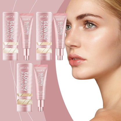 EELHOE Lightweight Moisturizing Liquid Foundation — Nude Finish, Oil Control & All-Day Wear
