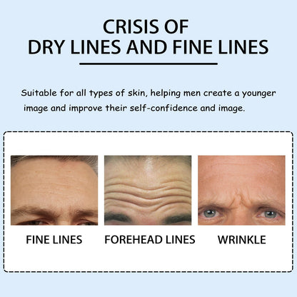 East Moon Men's Anti-Wrinkle Forehead Patch — Firming, Fine Line & Wrinkle Reduction Skin Patch