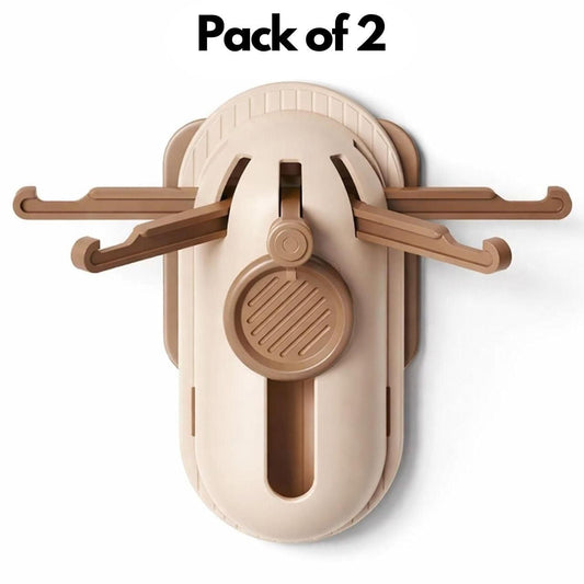 Self Adhesive Foldable Wall Hook Pack of 2