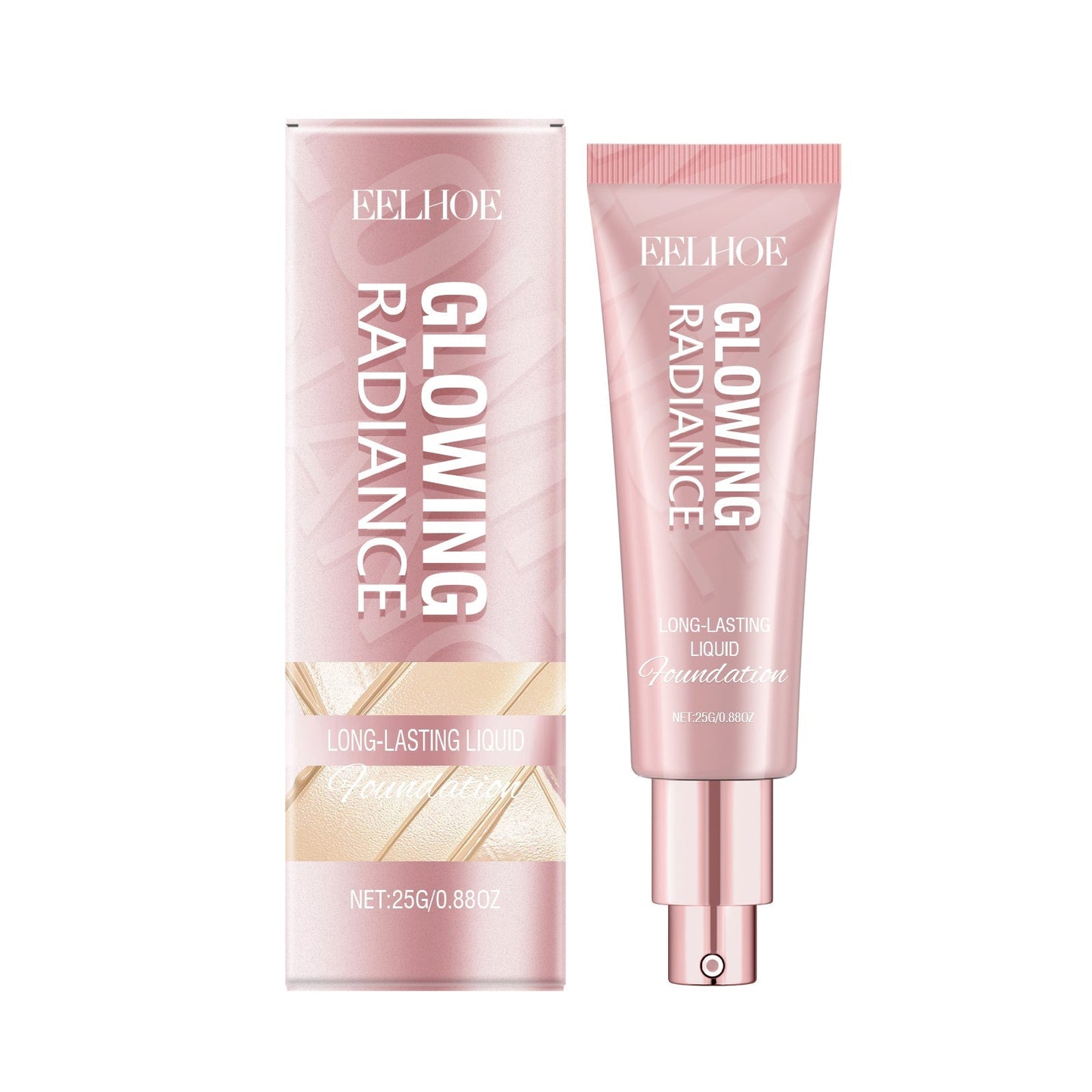 EELHOE Lightweight Moisturizing Liquid Foundation — Nude Finish, Oil Control & All-Day Wear