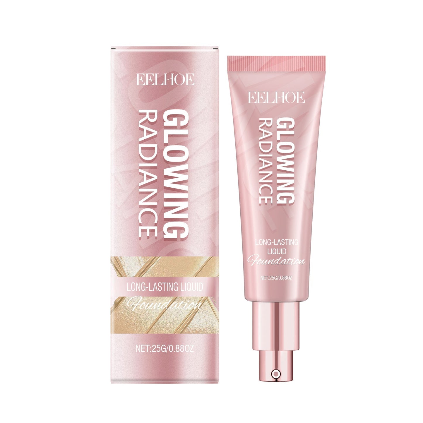 EELHOE Lightweight Moisturizing Liquid Foundation — Nude Finish, Oil Control & All-Day Wear