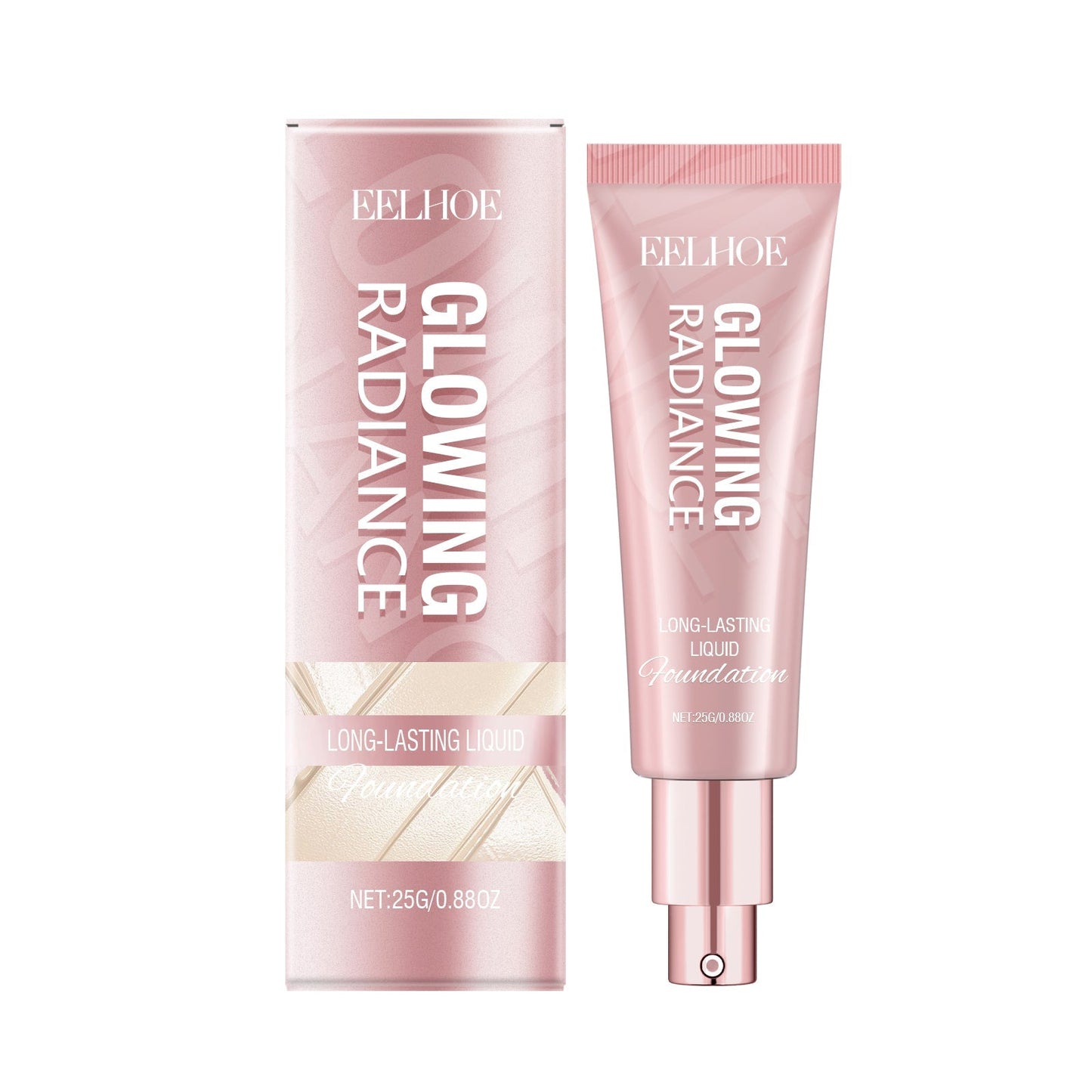 EELHOE Lightweight Moisturizing Liquid Foundation — Nude Finish, Oil Control & All-Day Wear