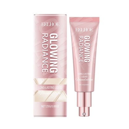 EELHOE Lightweight Moisturizing Liquid Foundation — Nude Finish, Oil Control & All-Day Wear